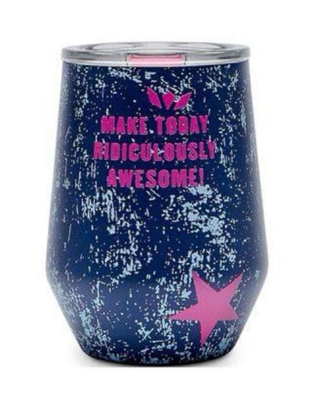 Consuela Navy and Pink 'Make Today Ridiculously Awesome' 10ozTumbler